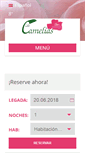 Mobile Screenshot of hotellascamelias.com